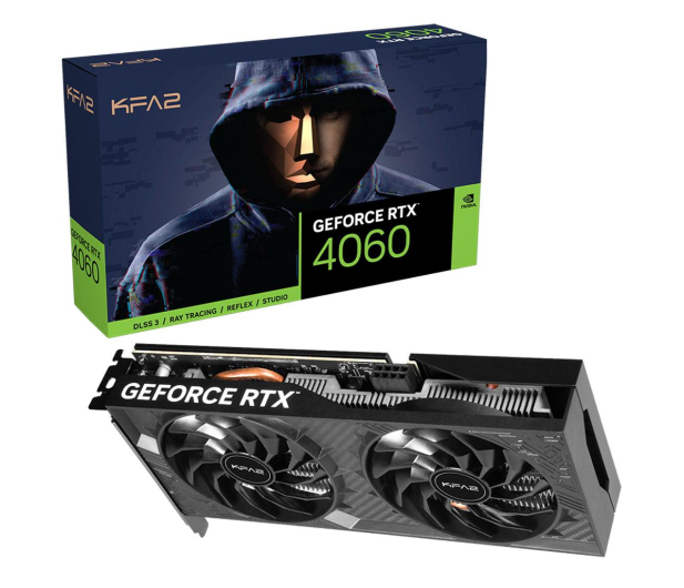 KFA2 GeForce RTX 4060 1 Click OC 2X V2 - 1243012 - zdjęcie